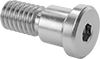 Stainless Steel Low-Profile Hex-Drive Precision Shoulder Screws