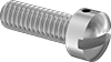 Wire-Locking Stainless Steel Fillister Head Slotted Screws