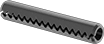 Image of Product. Front orientation. Spring Pins. Tooth-Slotted Spring Pins.