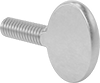 Steel and Iron Spade-Head Thumb Screws