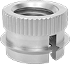 Strong-Grip Screw-to-Expand Press-In Threaded Inserts for Plastic