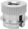 Strong-Grip Screw-to-Expand Press-In Threaded Inserts for Plastic