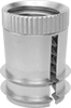 Strong-Grip Screw-to-Expand Press-In Threaded Inserts for Plastic