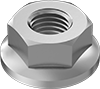 Metric Medium-Strength Steel Flange Nuts—Class 8