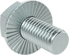 Steel Serrated-Flange Hex Head Screws