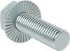 Steel Serrated-Flange Hex Head Screws
