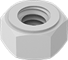 Glass-Filled Nylon Hex Nuts