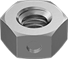 Left-Hand-Thread Center-Lock Distorted-Thread Locknuts