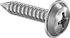 Rounded Head Screws with Washer for Sheet Metal