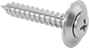 Screws for Joining Fabric to Sheet Metal