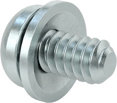 90400A144 | Pan Head Screw with Spring Lock Washer | McMaster-Carr