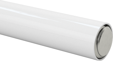 Image of Product. Front orientation. Stay-Clean Threaded Rod, 304 Stainless Steel, 1/2"-13 Thread Size, 12 Feet Long.