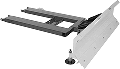 Image of Product. Front. Front orientation. Forklift Plows.