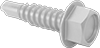 Stainless Steel Flanged Hex Head Drilling Screws