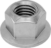 Metric Medium-Strength Steel Distorted-Thread Flange Locknuts—Class 8