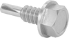 Steel Flanged Hex Head Drilling Screws