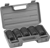 Image of Product. Front orientation. Sockets. Budd Wheel Impact Socket Sets.
