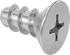 Stainless Steel Phillips Flat Head Thread-Forming Screws for Plastic