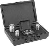 Image of Product. Front orientation. Test Weights. Legal-for-Trade Test Weight Sets with Calibration Certificate, 12 Pieces.