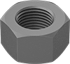 Low-Strength Steel Hex Nuts