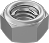 Metric Low-Strength Steel Spring-Stop Locknuts—Class 6