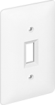 Image of Product. Front orientation. Wall Plates. Outlet- and Switch-Covering Wall Plates, For Toggle Switches.