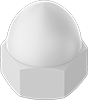 Metric Plastic Cap Nuts