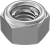 Metric Stainless Steel Spring-Stop Locknuts