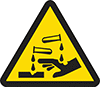 Image of Product. Style A. Front orientation. Style A. Hazardous Material ISO Labels .