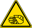 Image of Product. Front orientation. Labels. Hazardous Material ISO Labels , Chemical Burn Hazard Symbol.