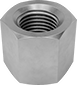 Image of Product. Bottom orientation. Hex Nuts. High-Profile Hex Nuts.