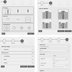 Image of ProductInUse. Front orientation. Contains MultipleImages. Screwdrivers. Robot-Ready Collaborative Screwdrivers.