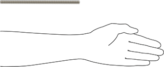 Image of Product. Side1 orientation. Contains SizingReference. Super-Corrosion-Resistant 316 Stainless Steel Threaded Rod, 3/8"-16 Thread Size, 8" Long.