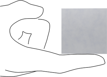 Image of Product. Side1 orientation. Contains SizingReference. Tight-Tolerance Multipurpose 6061 Aluminum, Precision Ground on All Sides, 2" x 2" x 1/8" Thick.