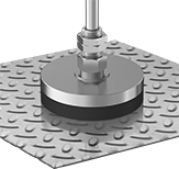 Image of ProductInUse. Front orientation. Vacuum Pads. Vacuum Pads for Uneven Surfaces.