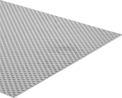 Image of Product. Front orientation. Stainless Steel. Textured Multipurpose 304 Stainless Steel Sheets.