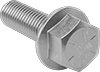 Steel Flanged Hex Head Screws
