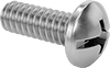 Stainless Steel Pan Head Combination Phillips/Slotted Screws