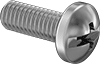 Stainless Steel Pan Head Combination Phillips/Slotted Screws