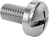 Stainless Steel Pan Head Combination Phillips/Slotted Screws