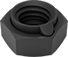 Image of Product. Bottom orientation. Locknuts. Thin-Profile Steel-Insert Locknuts for Extreme Vibration.