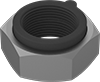 Thin Steel-Insert Locknuts for Extreme Vibration