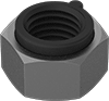 Steel-Insert Locknuts for Extreme Vibration—Grade 5