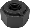 Heavy-Profile Steel-Insert Locknuts for Extreme Vibration