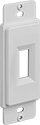 Image of Product. Front orientation. Adapters for Wall Plates. Toggle Switch Cover.