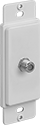 Image of Product. Front orientation. Adapters for Wall Plates. Cable Cover.