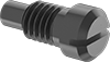 Extended-Tip Steel Cheese Head Slotted Screws
