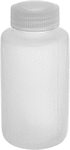 Image of Product. Front orientation. Bottles. Centrifuge Plastic Bottles, Flat Bottom.