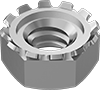 Locknuts with External-Tooth Lock Washer