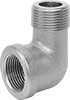 Premium Low-Pressure Stainless Steel Threaded Pipe Fittings